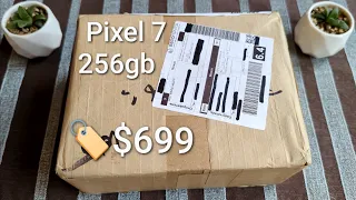 Распаковка Pixel 7 256gb