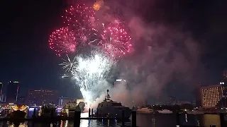 Christmas Fireworks at Dubai Al Seef Creek