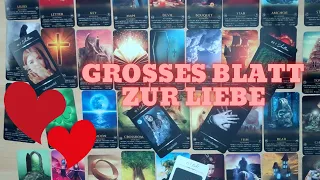 GROSSES BLATT ZUR LIEBE - ER WILL VON DIR GERETTET WERDEN!! ER KLEBT AN DIR WIE AM HONIGTOPF FEST!!