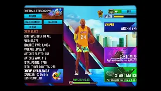 Kobe Bryant Build in NBA 2k Mobile