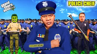 Franklin Become The Police Chief Of Los Santos GTA 5 ! | GTA 5 AVENGERS