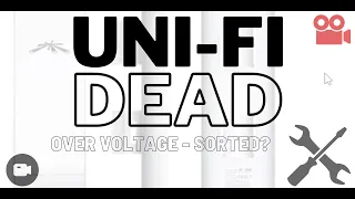 UniFi Ubiquiti AP Nanobeam Over Voltage Repair WILL IT GO BANG? PoE Problems SOLVED! 24 volt says NO