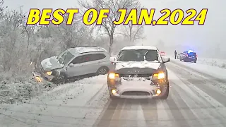 Best of Monthly Car Crash Compilation [January, 2024]