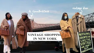 VINTAGE SHOPPING IN NEW YORK CITY | Come thrifting with me in NYC for the first time! | NOORIE ANA