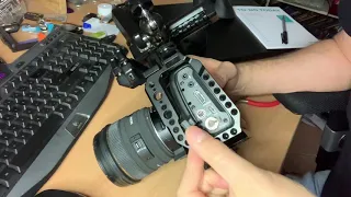 How to remove and reinsert BMPCC4K connector covers