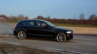 BMW E87 118D Long drift in the rain - ICON AUTOMOTIVE