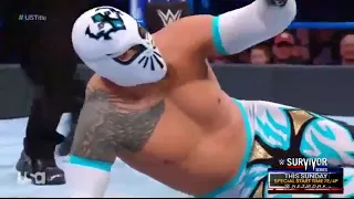 WWE Smackdown 14th Nov 2017 Sin Cara VS  Baron Corbin Full Match HD