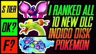 I Ranked ALL 10 New Indigo Disk DLC Pokemon! | Mr1upz