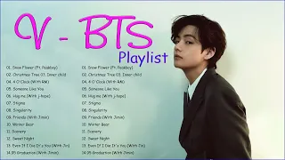 BTS V (김태형) Playlist - 2023 UPDATED | 뷔 노래 모음