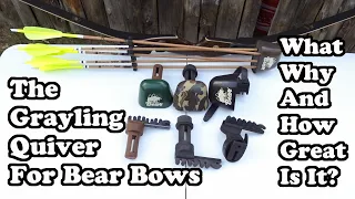 The Amazing Grayling Quiver For Bear Bows By Selway Archery