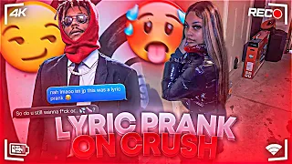 JUICE WRLD FT YOUNG THUG “BAD BOY” LYRIC PRANK ON CRUSH 😍 **GONE RIGHT** 😨💦