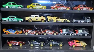 A look at a ton of hotwheels customs 1/64 cars I've been working on