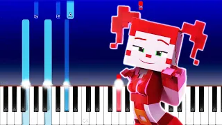 FNAF SL CIRCUS BABY SONG - Don't Come Crying - Tryhardninja (Piano Tutorial)