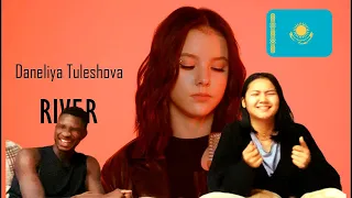 Daneliya Tuleshova - River (Bishop Briggs cover) | HER FIRST TIME EVER REACTION TO DANELIYA!