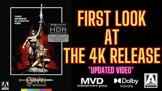 Conan The Barbarian 4K UHD Vs Blu-Ray #conanthebarbarian #arnoldschwarzenegger