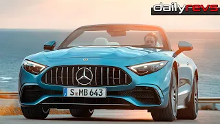 2023 Mercedes Benz SL 43 AMG | Hyper Blue Metallic | Driving & Design