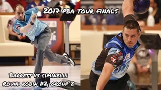 2017 PBA Tour Finals, Round Robin #2, Group 2 - Dom Barrett V.S. Ryan Ciminelli
