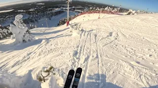 SKIING DAY WITH GOPRO