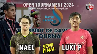 SEMIFINAL‼️ NAEL / Stoni 🆚 LUKI P / Prima || DAVID JACOBS OPEN U-13 Jakarta, 25-28 April 24