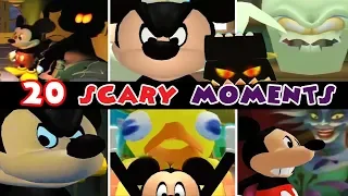 Magical Mirror Starring Mickey Mouse All Scary / Creepy Moments