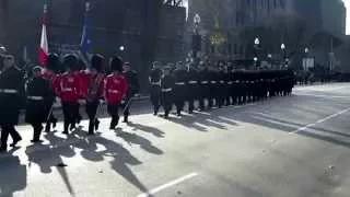 Jour du Souvenir-Remembrance Day- Parade-Québec City 2014/11/11