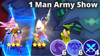 3 STAR ASTRO WYRMSLAYER TITAN LING STRONGEST COMBO EVER | MAGIC CHESS BEST SYNERGY COMBO TERKUAT