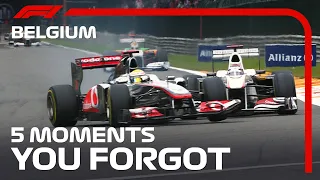 5 Moments You Forgot | Belgian Grand Prix