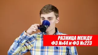 Разница между ФЗ №44 и ФЗ №223