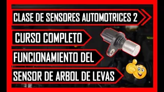 ✅ Cómo Funciona El SENSOR De ARBOL DE LEVAS (CMP) 🔥Clase 2 De Sensores Automotrices 🔥