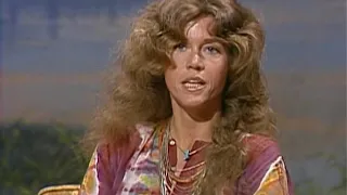 JOHNNY CARSON INTERVIEW JANE FONDA  Oct 06 1977