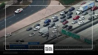 2 arrested in connection with shooting on 10 Freeway in East LA