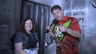 Scream Cam at Howl-O-Scream 2012 Busch Gardens Media Event - New Blood Asylum House