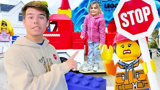 Nastya and Legoland fun family trip and hotel room tour | Nastya Artem Mia