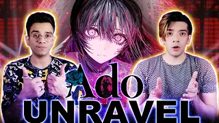 FIRST TIME REACTION!! -【ADO】|  UNRAVEL【LIVE】| STAGE3
