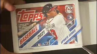 Opening Topps 75th Anniversary Box!! Patch Pull