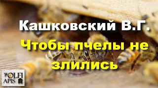 #Кашковский В.Г. Чтобы пчелы не злились