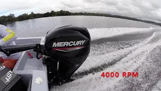 Mercury 40HP EFI WOT