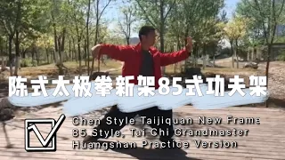 Chen Style Taijiquan New Frame 85 Style, Tai Chi Grandmaster Huangshan Practice Version.