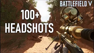 100+ Headshots in 10 Minutes...Battlefield 5 Streaks