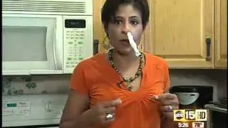 Simple easy way to stop a bleeding nose