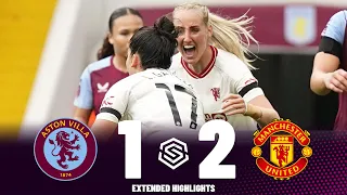 Man United vs Aston Villa | What a Game | Highlights | Women's Super League 01-10-2023