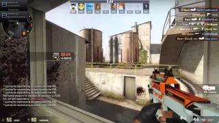 CS:GO P90 ASIIMOV GAMEPLAY