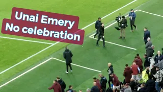 Tottenham vs Aston Villa last minute Emery and Conte Bench Cam