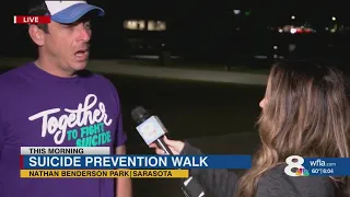 Suicide prevention walk to kick off in Sarasota