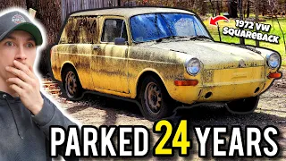 I Found a Filthy VW Parked Under a Tree for the Past 24 YEARS & Gave it a Detail Restoration