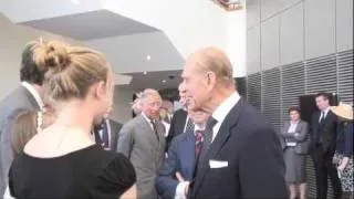 Their Royal Highnesses attend the opening of the National Assembly for Wales