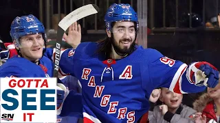 GOTTA SEE IT: Mika Zibanejad Scores Five Goals Including OT Winner vs. Capitals