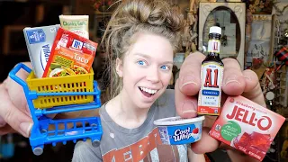 (Part 2!) Unboxing MORE *NEW SERIES 2* TINY REAL GROCERIES! - Realistic Food Miniatures!