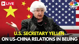 LIVE: US, China Need 'Tough' Conversations, Secretary Yellen Tells Chinese Premier | US-China | N18L