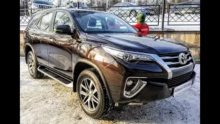 Новый Toyota Fortuner 2,8л Дизель 6 АКПП Престиж. Всероссийский тест-драйв Тойота